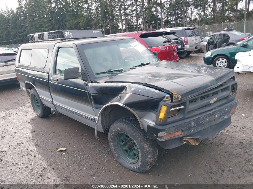 1993 Chevrolet S Truck S10 VIN: 1GCCS14R0P8175138 Lot: 38663264
