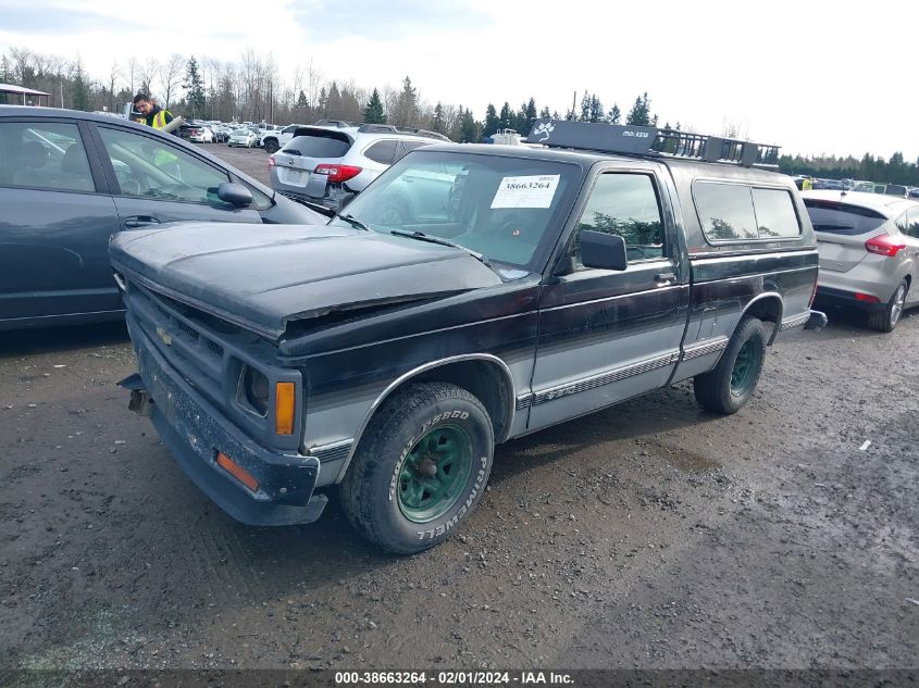 1993 Chevrolet S Truck S10 VIN: 1GCCS14R0P8175138 Lot: 38663264