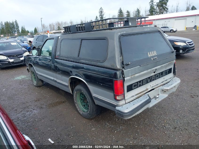 1993 Chevrolet S Truck S10 VIN: 1GCCS14R0P8175138 Lot: 38663264