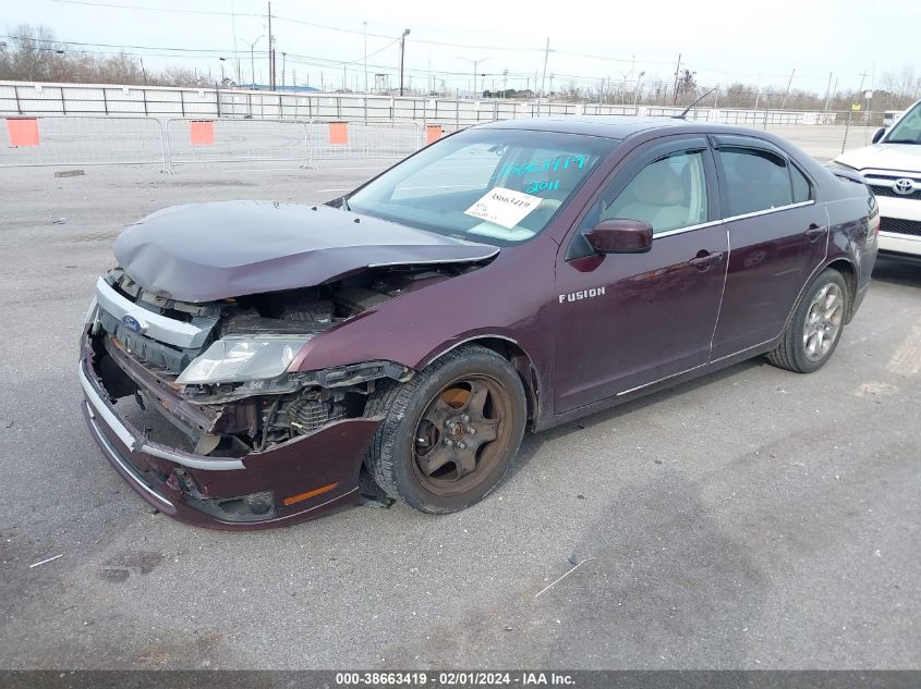 2011 Ford Fusion Se VIN: 3FAHP0HG1BR176788 Lot: 38663419