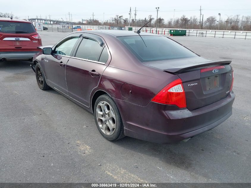 2011 Ford Fusion Se VIN: 3FAHP0HG1BR176788 Lot: 38663419