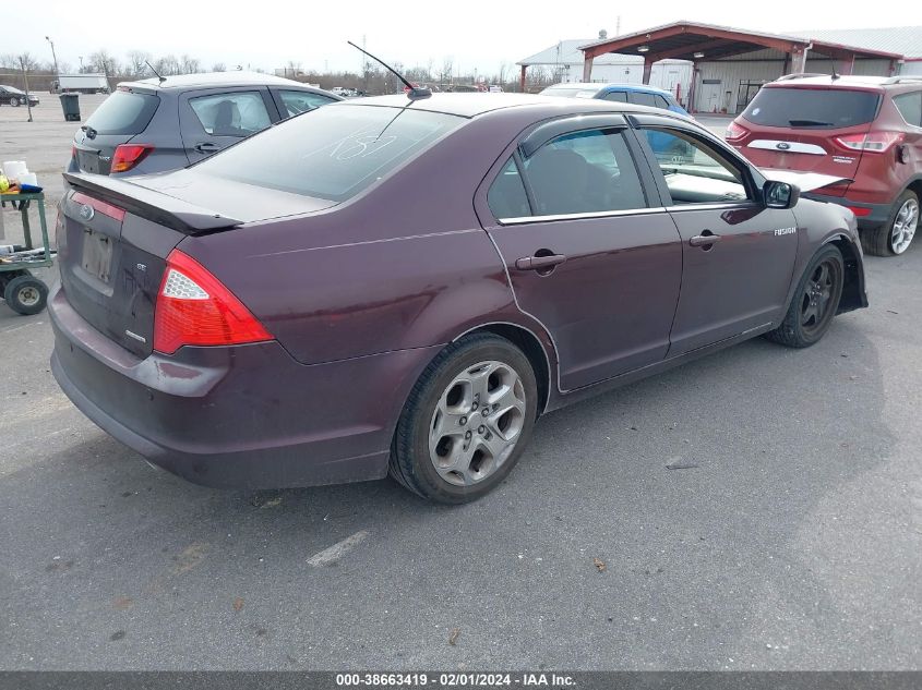 2011 Ford Fusion Se VIN: 3FAHP0HG1BR176788 Lot: 38663419