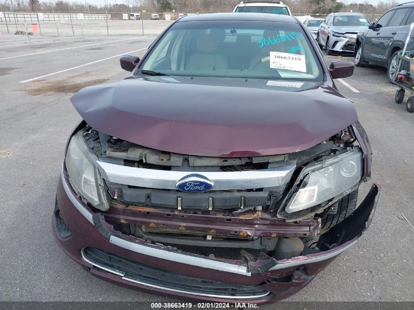 2011 Ford Fusion Se VIN: 3FAHP0HG1BR176788 Lot: 38663419