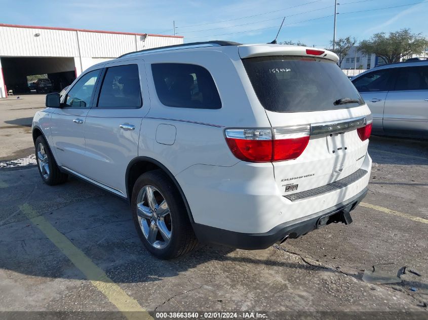 1C4SDJET8DC593004 2013 Dodge Durango Citadel