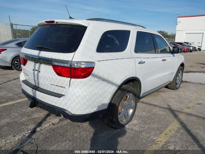 1C4SDJET8DC593004 2013 Dodge Durango Citadel