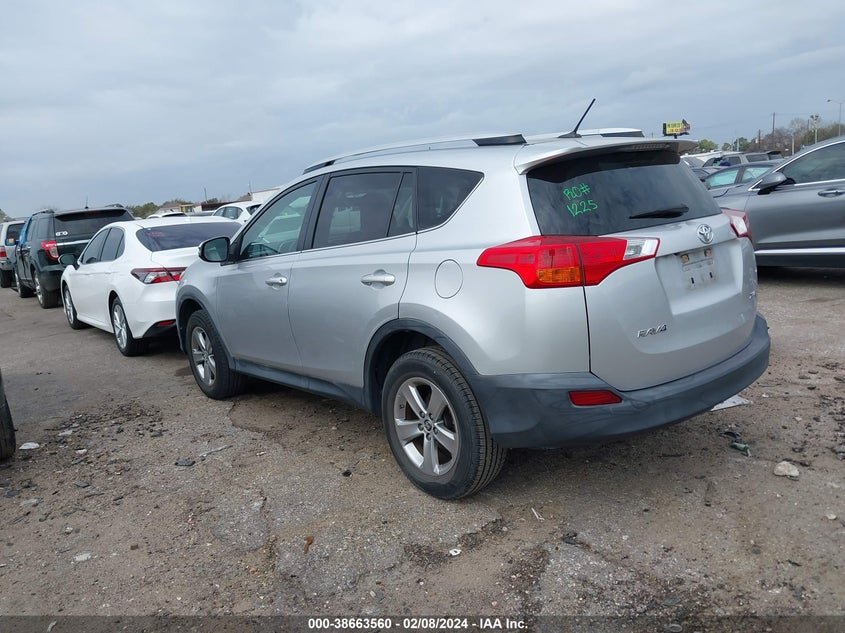 2015 TOYOTA RAV4 XLE - 2T3WFREV5FW162499
