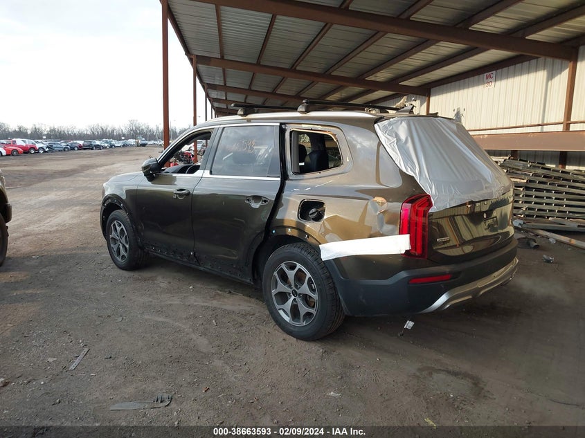 2020 Kia Telluride Ex VIN: 5XYP3DHC3LG009480 Lot: 38663593