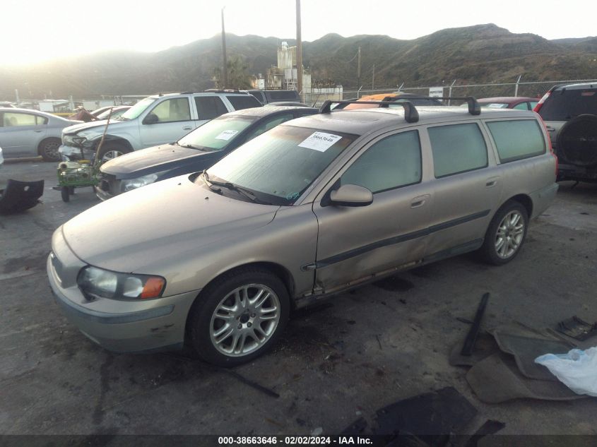 2002 Volvo V70 2.4T A Sr VIN: YV1SW58D921202824 Lot: 38663646