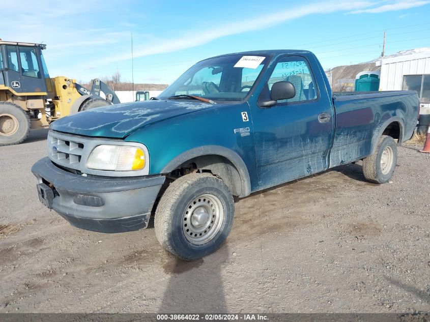 1998 Ford F-150 Lariat/Standard/Xl/Xlt VIN: 1FTZF1864WKB57550 Lot: 38664022