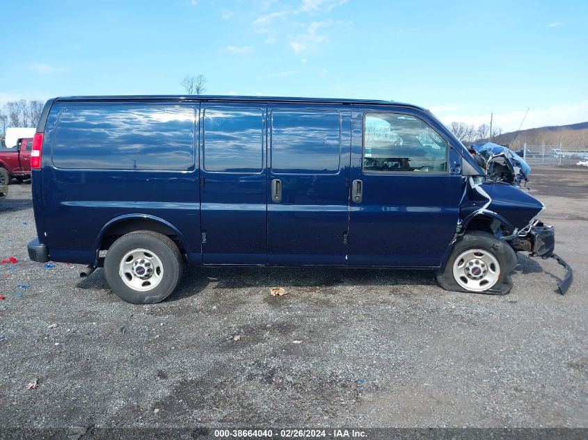 1GTW7AF76M1179483 2021 GMC Savana Cargo Rwd 2500 Regular Wheelbase Work Van