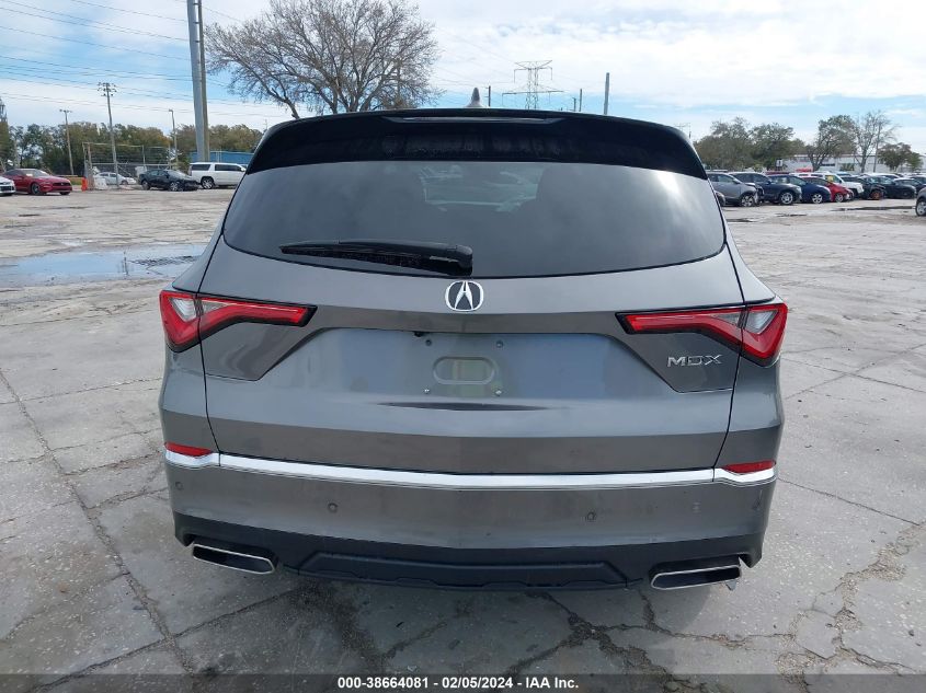 2022 Acura Mdx Technology Package VIN: 5J8YD9H44NL002876 Lot: 38664081