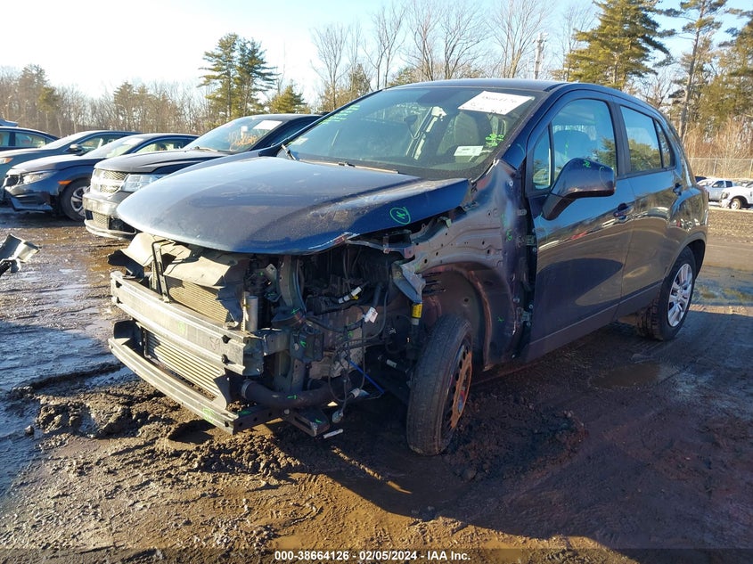 2018 CHEVROLET TRAX LS - 3GNCJKSB8JL294683