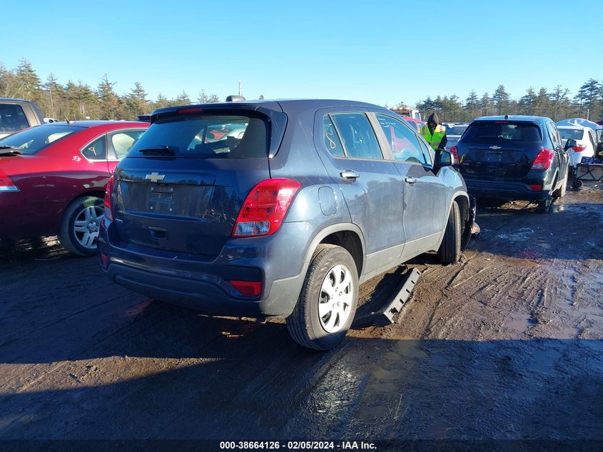 2018 CHEVROLET TRAX LS - 3GNCJKSB8JL294683