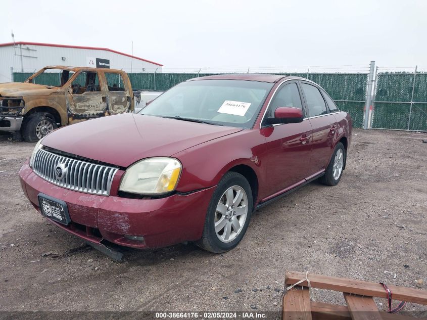 2006 Mercury Montego Luxury VIN: 1MEHM41186G619191 Lot: 38664176