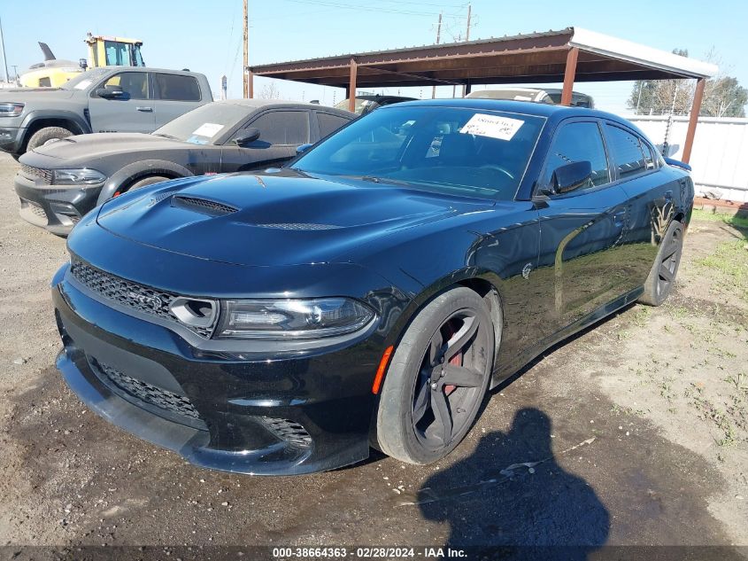 2019 Dodge Charger Srt Hellcat Rwd VIN: 2C3CDXL99KH602953 Lot: 38664363