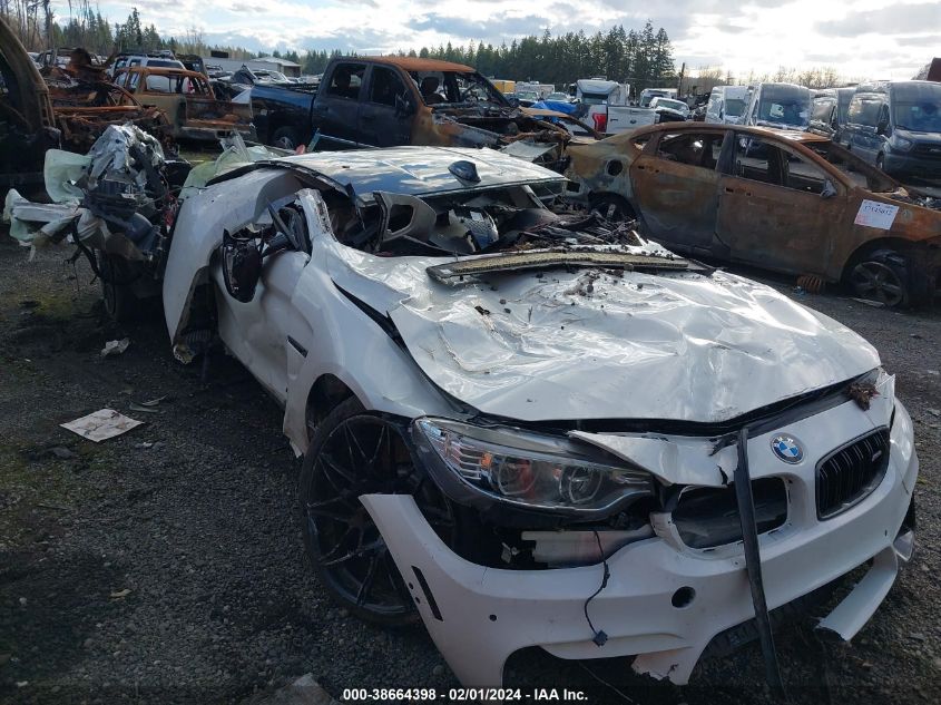 2017 BMW M4 VIN: WBS3R9C51HK708989 Lot: 38664398
