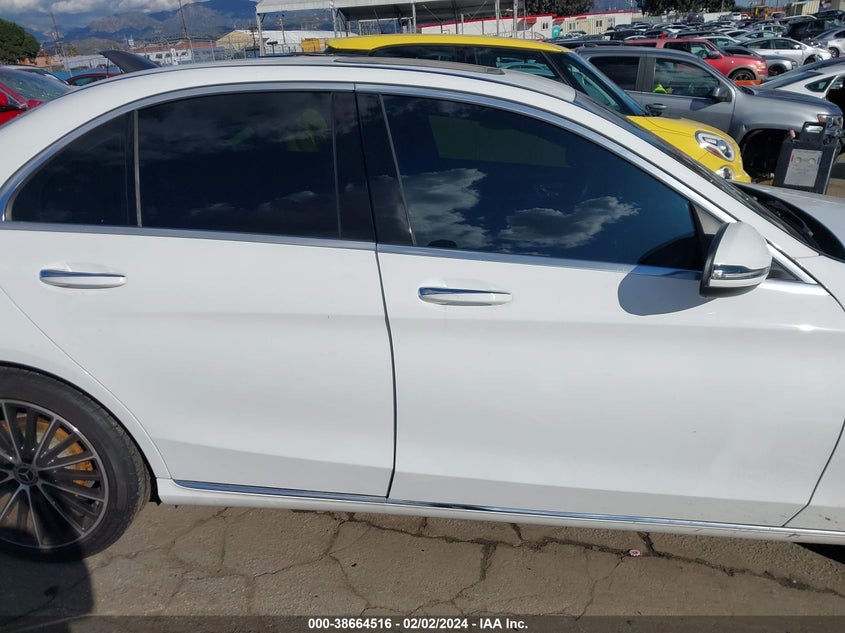 2020 MERCEDES-BENZ C 300 VIN: W1KWF8DB7LR577617