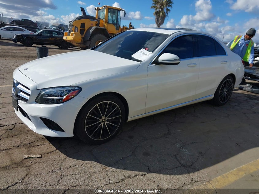2020 MERCEDES-BENZ C 300 VIN: W1KWF8DB7LR577617