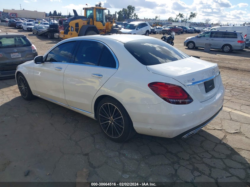 2020 MERCEDES-BENZ C 300 VIN: W1KWF8DB7LR577617