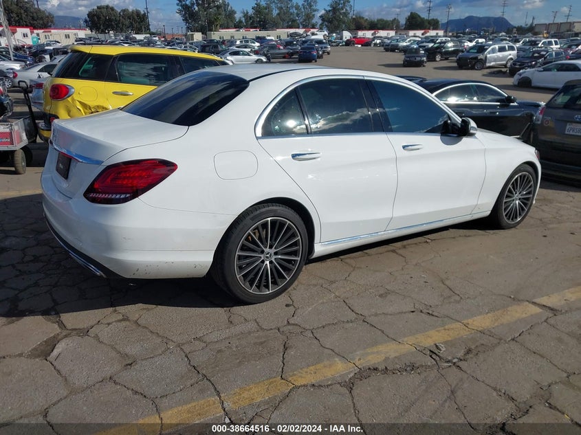 2020 MERCEDES-BENZ C 300 VIN: W1KWF8DB7LR577617