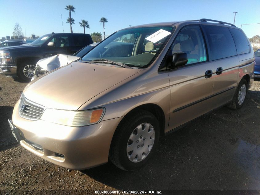 2001 Honda Odyssey Lx VIN: 2HKRL18571H608977 Lot: 38664816