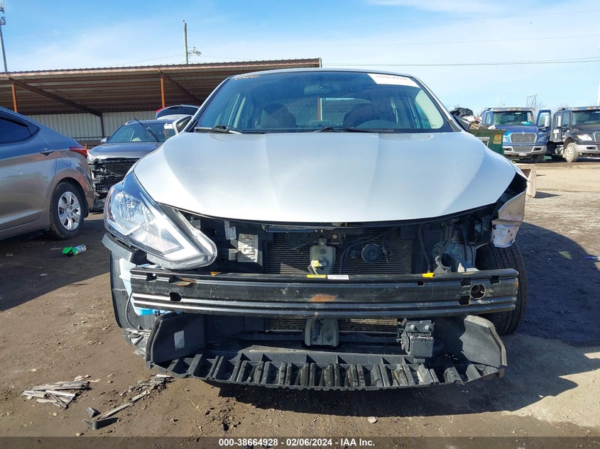 VIN 3N1AB7AP9KY329987 2019 NISSAN SENTRA SV