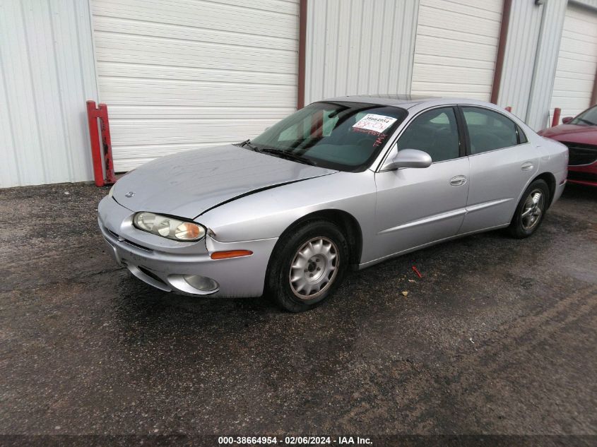 2001 Oldsmobile Aurora 4.0 VIN: 1G3GS64C214257719 Lot: 38664954