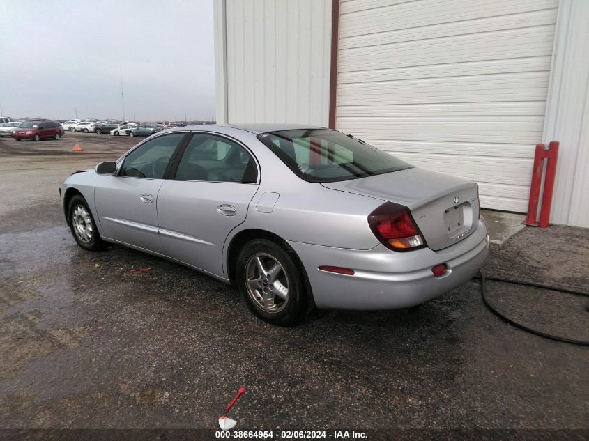 2001 Oldsmobile Aurora 4.0 VIN: 1G3GS64C214257719 Lot: 38664954