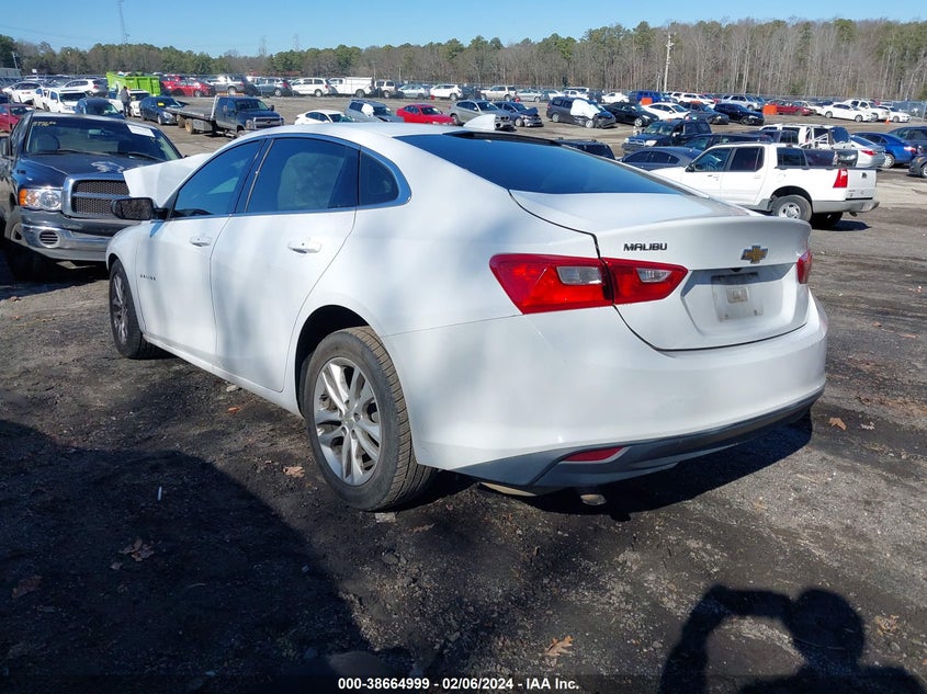 2018 CHEVROLET MALIBU VIN: 1G1ZD5STXJF144680