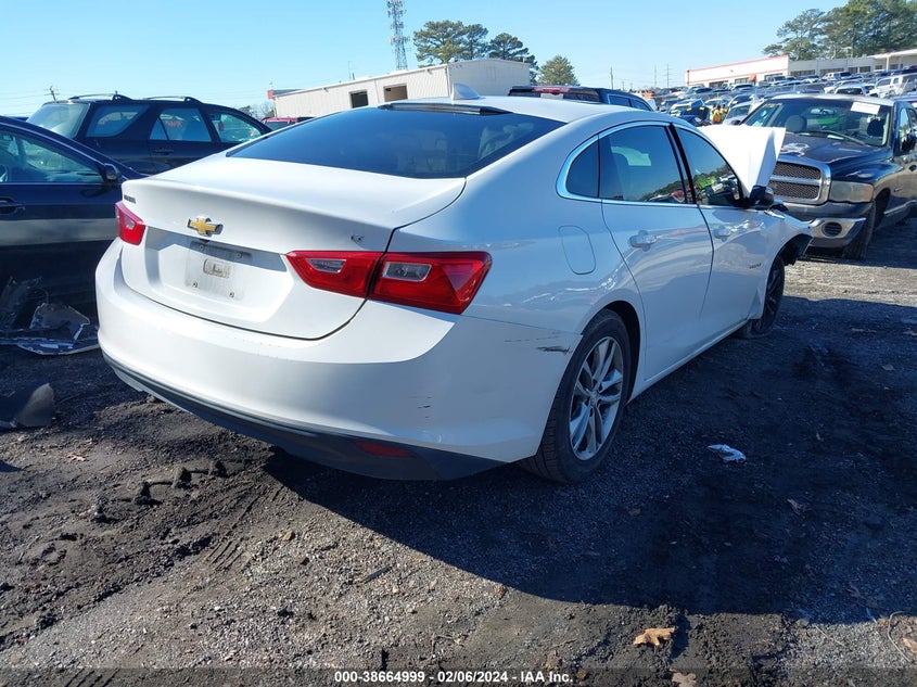 2018 CHEVROLET MALIBU VIN: 1G1ZD5STXJF144680