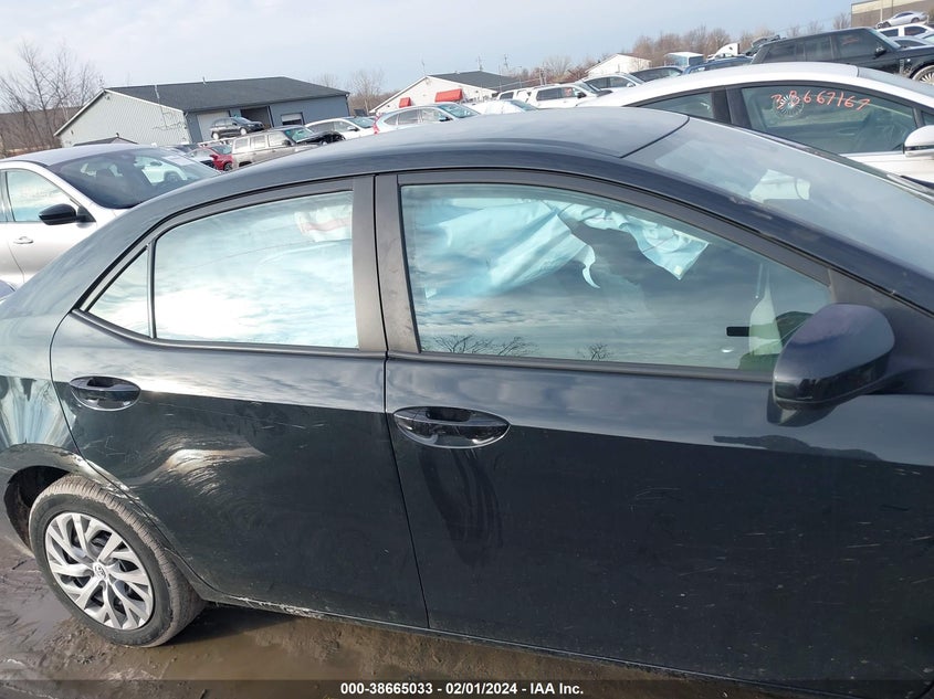 2019 TOYOTA COROLLA LE - 2T1BURHE5KC208787