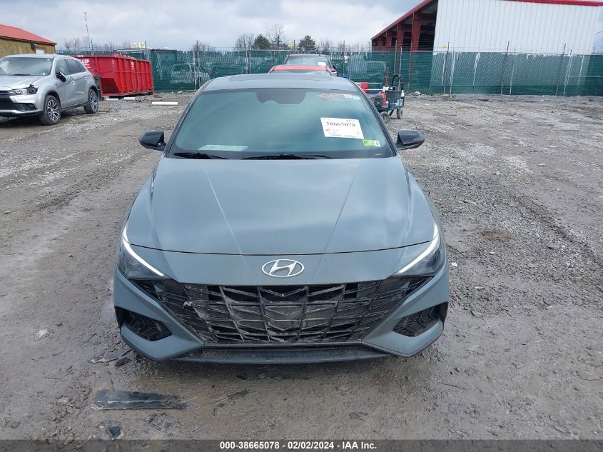 2023 Hyundai Elantra N Line VIN: KMHLR4AF6PU376021 Lot: 38665078