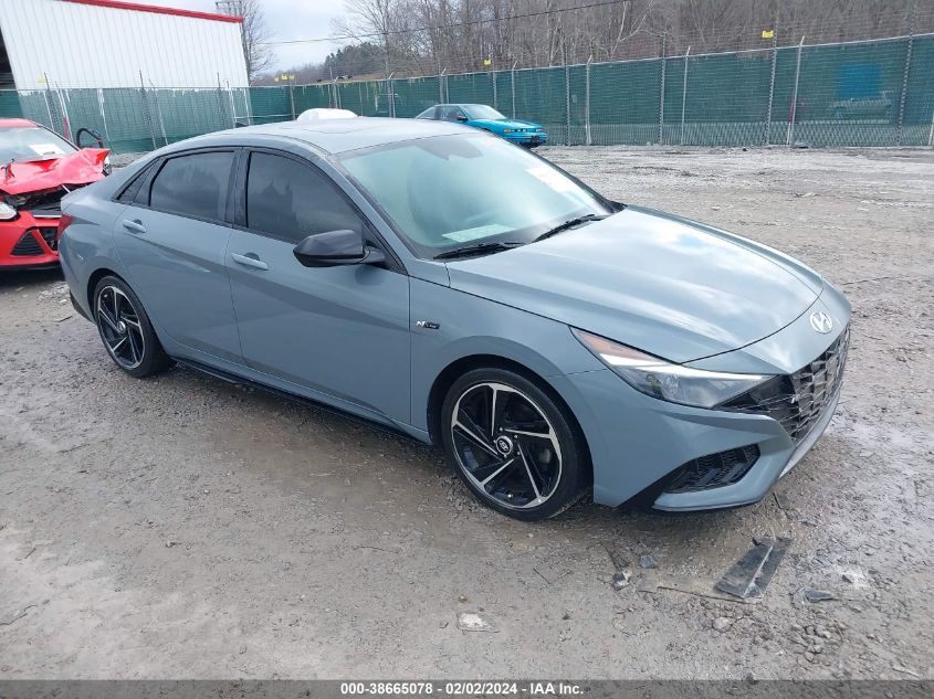 2023 HYUNDAI ELANTRA N LINE - KMHLR4AF6PU376021