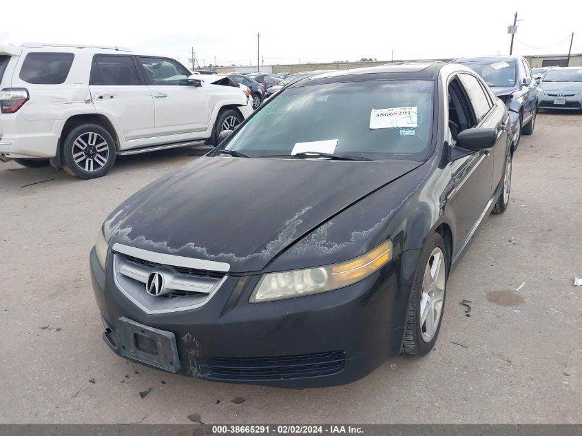 2006 Acura Tl VIN: 19UUA66256A064887 Lot: 38665291