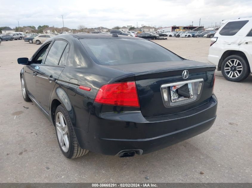 2006 Acura Tl VIN: 19UUA66256A064887 Lot: 38665291