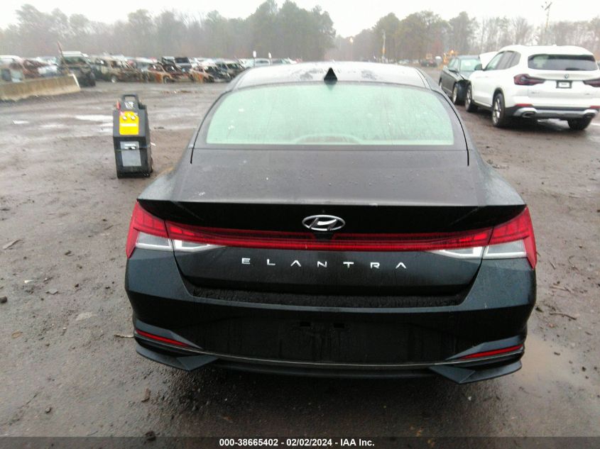 2021 Hyundai Elantra Sel VIN: 5NPLN4AG7MH046077 Lot: 38665402