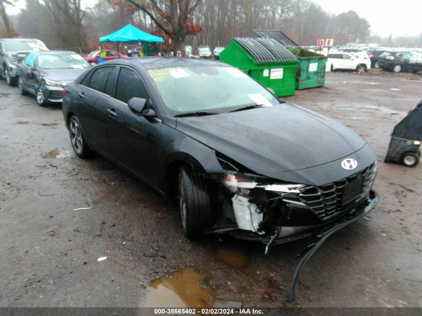 2021 Hyundai Elantra Sel VIN: 5NPLN4AG7MH046077 Lot: 38665402