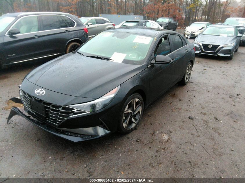 2021 Hyundai Elantra Sel VIN: 5NPLN4AG7MH046077 Lot: 38665402