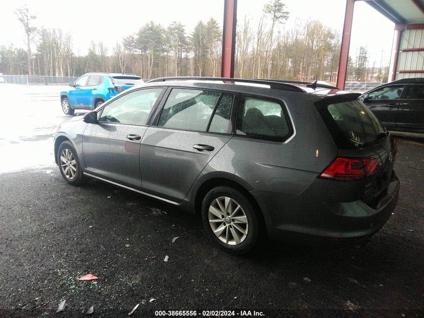 2016 VOLKSWAGEN GOLF SPORTWAGEN TSI S 4-DOOR - 3VWC17AU7GM501296