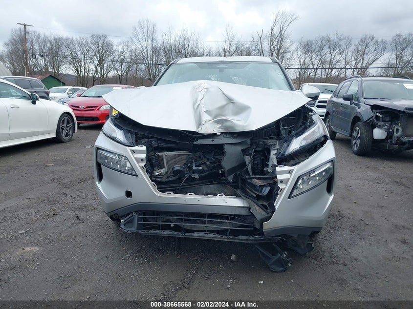 VIN JN8AT3BB3MW218596 2021 NISSAN ROGUE SV INTELLIGENT AWD