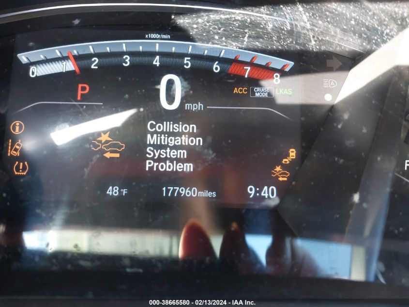 2020 HONDA CR-V TOURING - 7FARW2H9XLE013871