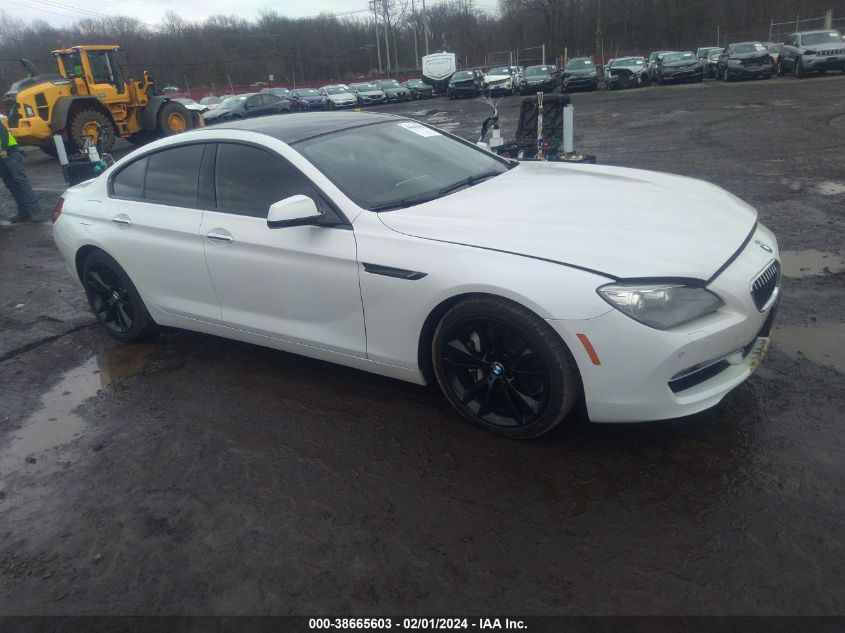 2013 BMW 640I GRAN COUPE - WBA6A0C51DDZ03560