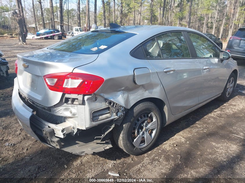 VIN 1G1BC5SM6H7245250 2017 CHEVROLET CRUZE LS