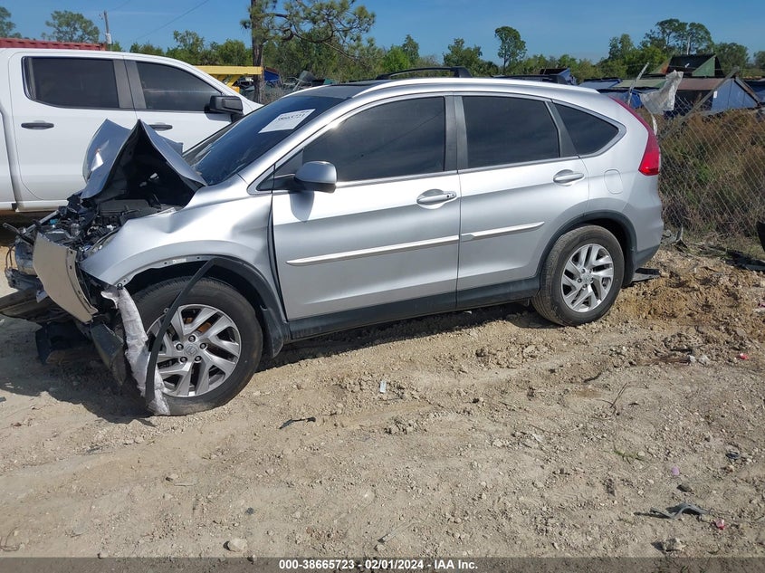 2015 HONDA CR-V EX-L - 2HKRM4H73FH663319
