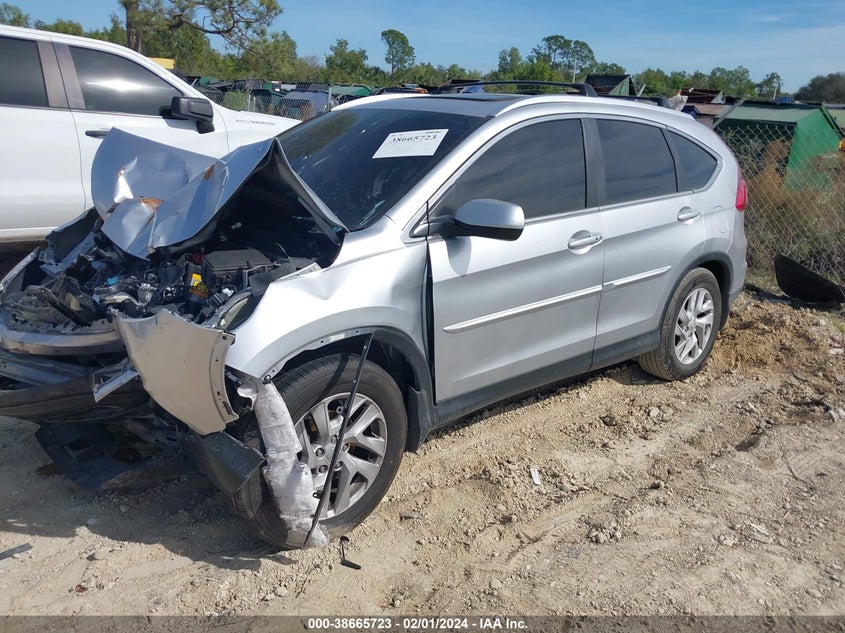 2015 HONDA CR-V EX-L - 2HKRM4H73FH663319