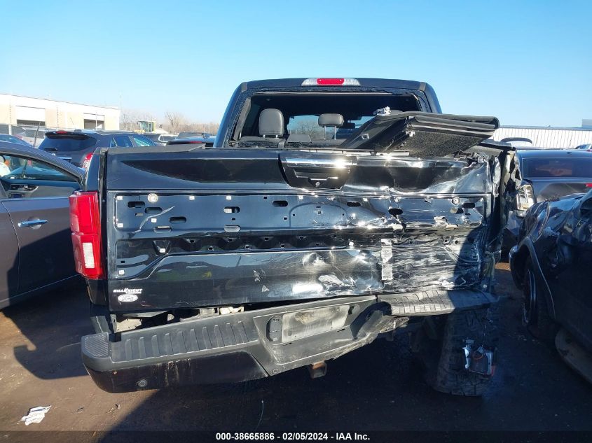 1FTFW1E16KFB16691 2019 Ford F-150 Platinum