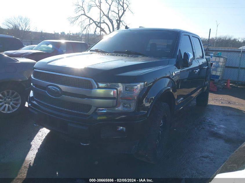 1FTFW1E16KFB16691 2019 Ford F-150 Platinum