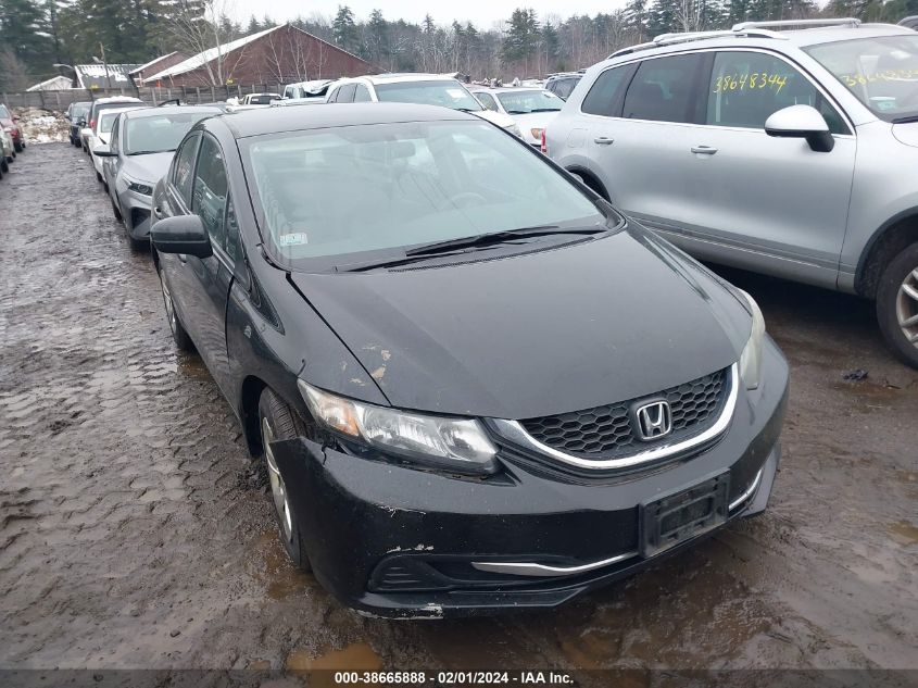 2014 Honda Civic Lx VIN: 19XFB2F58EE232993 Lot: 38665888