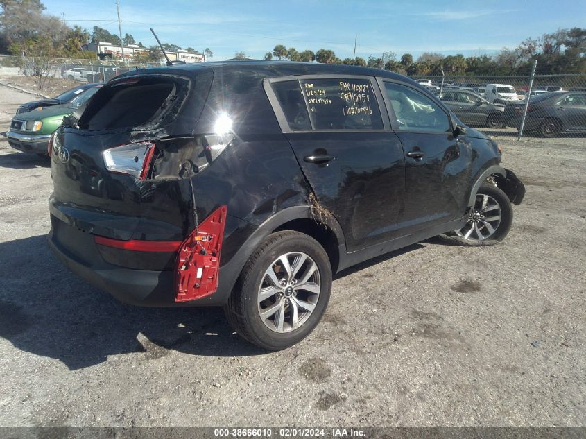 2015 Kia Sportage Lx VIN: KNDPB3AC6F7707946 Lot: 38666010