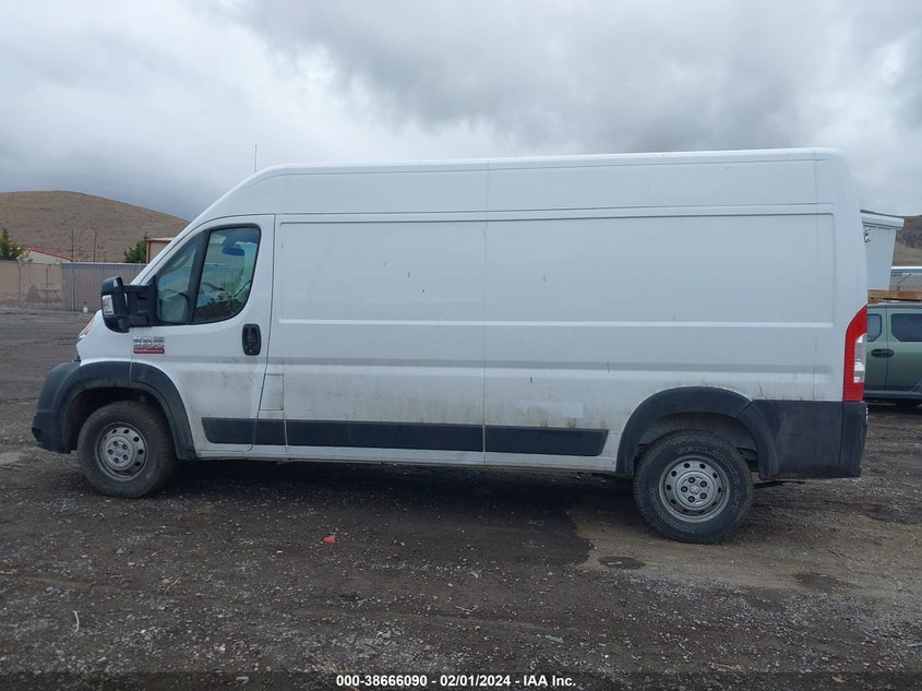 VIN 3C6LRVDG9ME554391 2021 RAM PROMASTER 2500 HIGH ROOF 159 WB